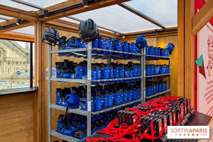 Noël 2025 aux Galeries Lafayette Haussmann : une patinoire éphémère sur les toits de Paris - IMG 3633