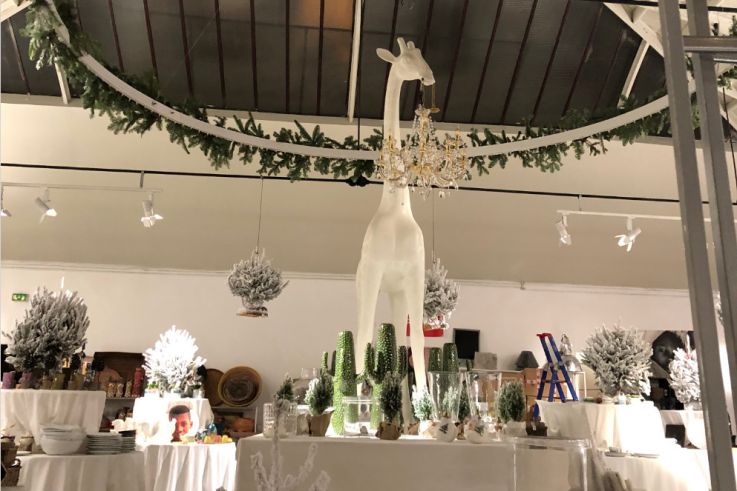 Braderie Solidaire - girafe 