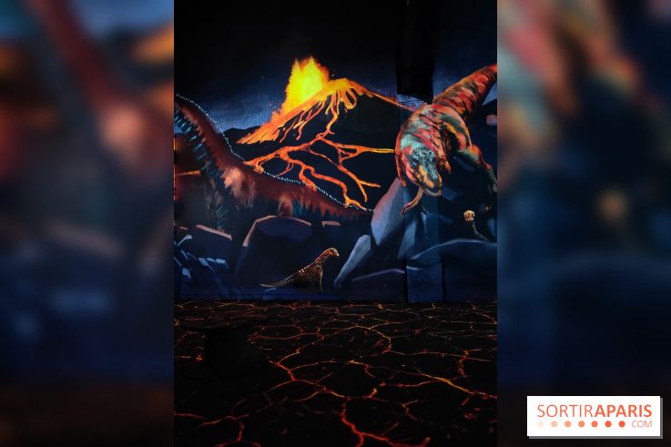 Dinosaures : l'expérience immersive qui nous fait remonter le temps à l'Atelier des Lumières, photos - fotor 1764680045597