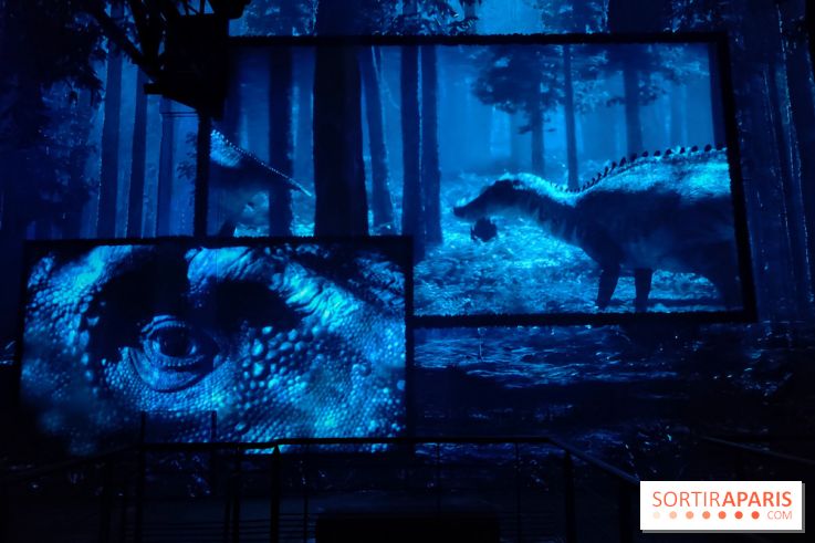 Dinosaures : l'expérience immersive qui nous fait remonter le temps à l'Atelier des Lumières, photos - fotor 1764680971394