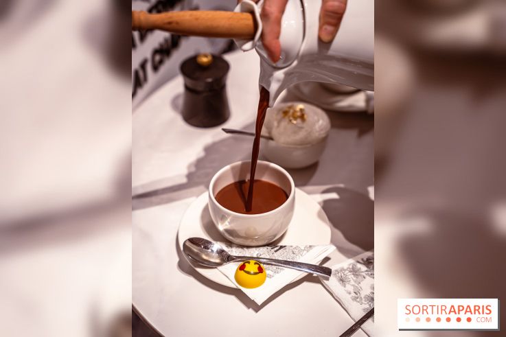 salon de thé chocolatier Chapon Saint-Germain-En-Laye - Yvelines:  chocolat chaud et gourmandises - photos