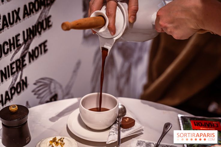 salon de thé chocolatier Chapon Saint-Germain-En-Laye - Yvelines:  chocolat chaud et gourmandises - photos - A7C01876