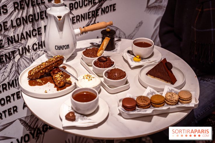 salon de thé chocolatier Chapon Saint-Germain-En-Laye - Yvelines:  chocolat chaud et gourmandises - photos - A7C01883