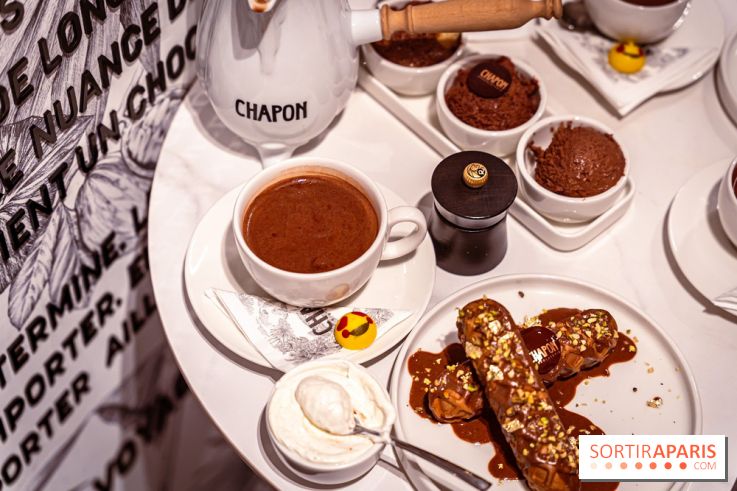 salon de thé chocolatier Chapon Saint-Germain-En-Laye - Yvelines:  chocolat chaud et gourmandises - photos - A7C01902