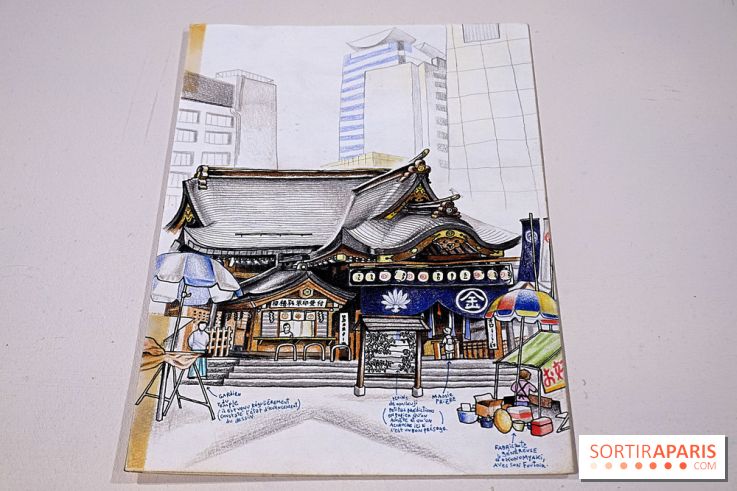 Balade urbaine, le Japon croqué par Florent Chavouet