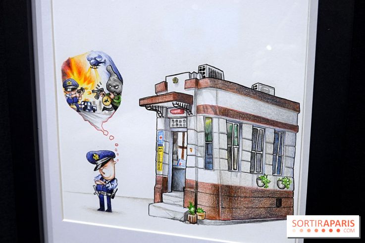 Balade urbaine, le Japon croqué par Florent Chavouet