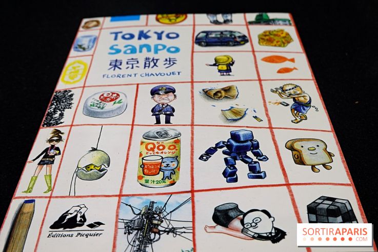 Balade urbaine, le Japon croqué par Florent Chavouet