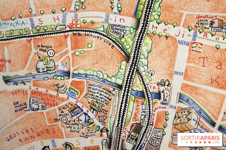 Balade urbaine, le Japon croqué par Florent Chavouet