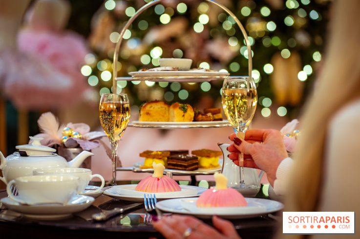 Le tea time de l'Intercontinental Paris Le Grand spécial Opéra x Repetto