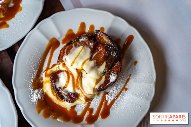 Le petit bouillon de la gare à Asnières-sur-Seine - photos - tarte tatin