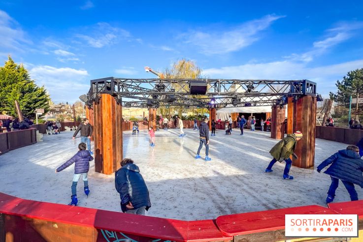 Noël au Parc Astérix 2025, patinoire et marché de Noël  - IMG 7524