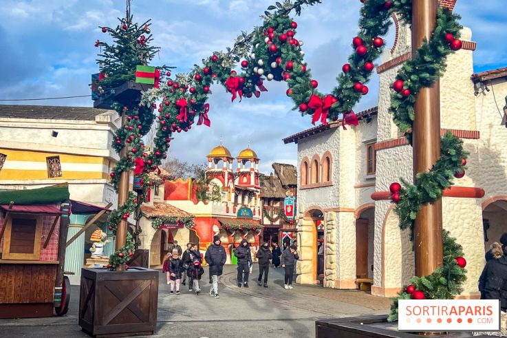 Noël au Parc Astérix 2025, patinoire et marché de Noël
