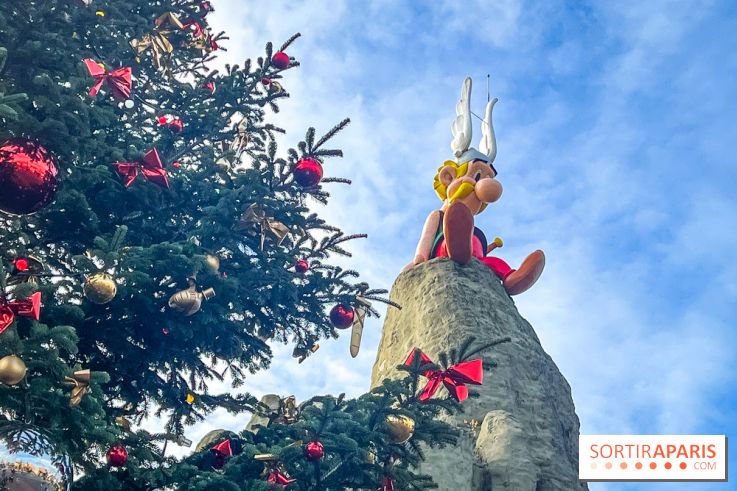 Noël au Parc Astérix 2025, patinoire et marché de Noël  - IMG 7537