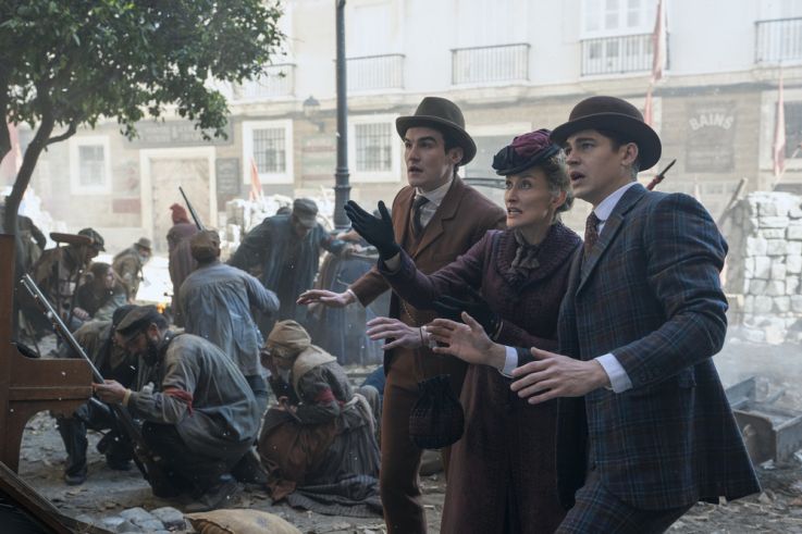 Young Sherlock - Hero Fiennes Tiffin Dónal Finn Natascha McElhone