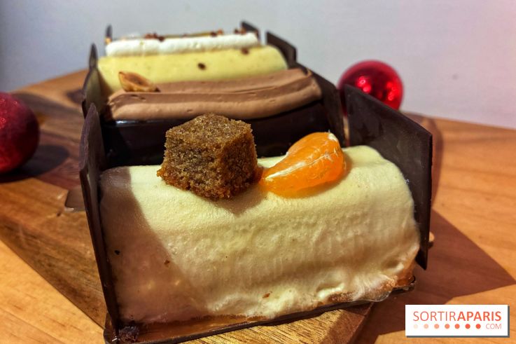 Bûches de Noël végétales de La Mauvaise Herbe