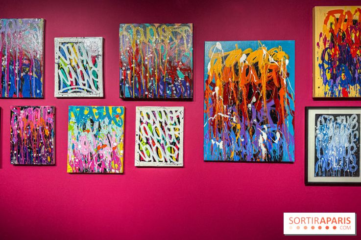 Mini Me : l'exposition de JonOne 100% groovy baby à la galerie Goldshteyn-Saatort - IMG 2321