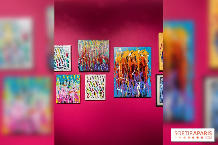 Mini Me : l'exposition de JonOne 100% groovy baby à la galerie Goldshteyn-Saatort - IMG 2322