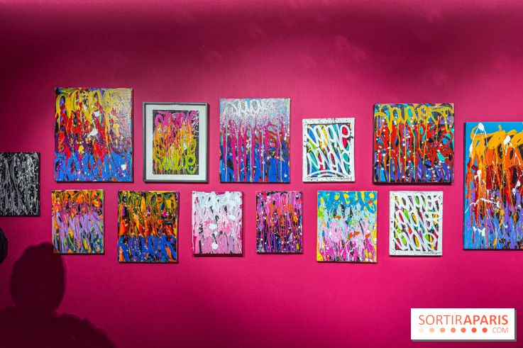 Mini Me : l'exposition de JonOne 100% groovy baby à la galerie Goldshteyn-Saatort - IMG 2324