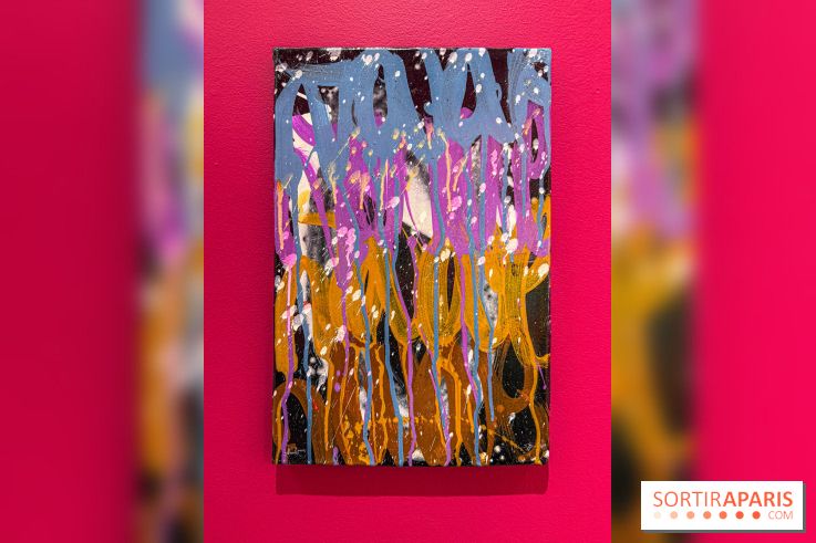 Mini Me : l'exposition de JonOne 100% groovy baby à la galerie Goldshteyn-Saatort - IMG 2326