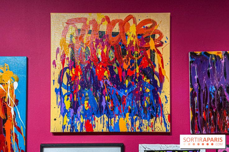 Mini Me : l'exposition de JonOne 100% groovy baby à la galerie Goldshteyn-Saatort - IMG 2330