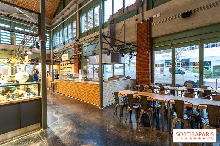 La Halle de l'Arsenal - Biltoki à Rueil-Malmaison, les photos du food court