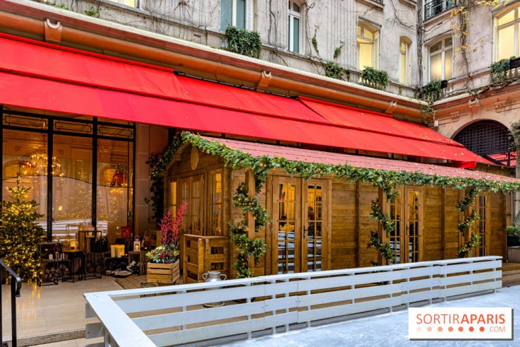 Noël 2025 au Plaza Athénée : tea time festif en famille, patinoire enchantée et chalet-raclette - IMG 4221