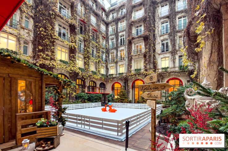 Noël 2025 au Plaza Athénée : tea time festif en famille, patinoire enchantée et chalet-raclette - IMG 4238