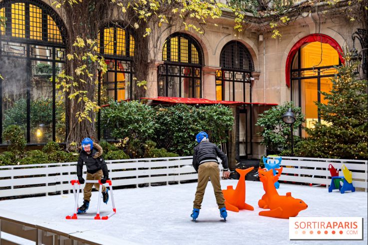 Noël 2025 au Plaza Athénée : tea time festif en famille, patinoire enchantée et chalet-raclette - IMG 4253