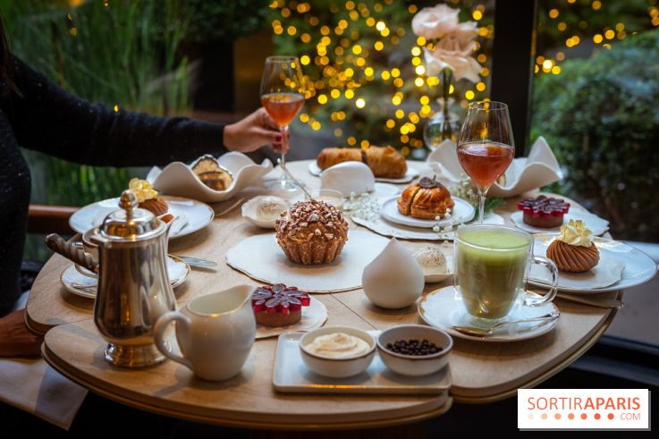 Le tea time de Noël du George V 2025, les photos