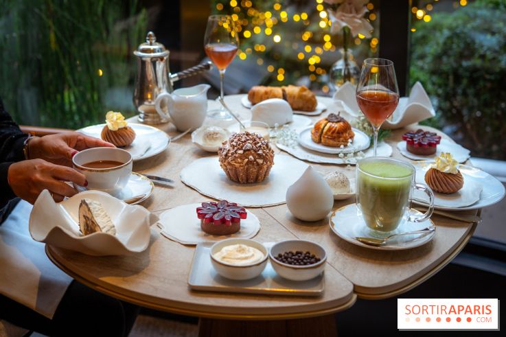 Le tea time de Noël du George V 2025, les photos