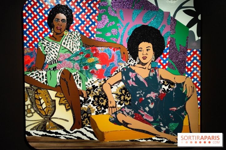 All About Love : l'exposition audacieuse et vivante de Mickalene Thomas au Grand Palais - photos - fotor 1765896983532