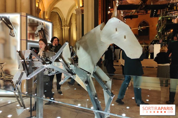 Zeus, chef d'œuvre d'artisans : une exposition sur le cheval des JO au musée des Arts et Métiers