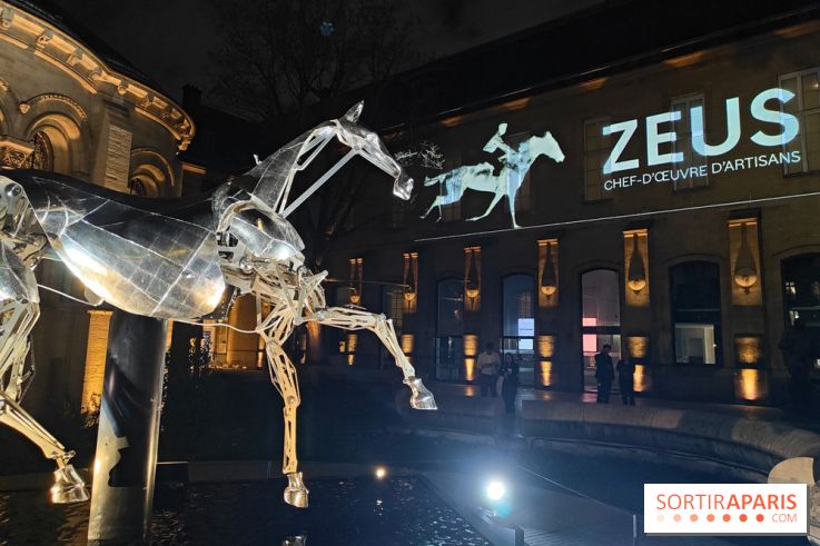 Zeus, chef d'œuvre d'artisans : une exposition sur le cheval des JO au musée des Arts et Métiers