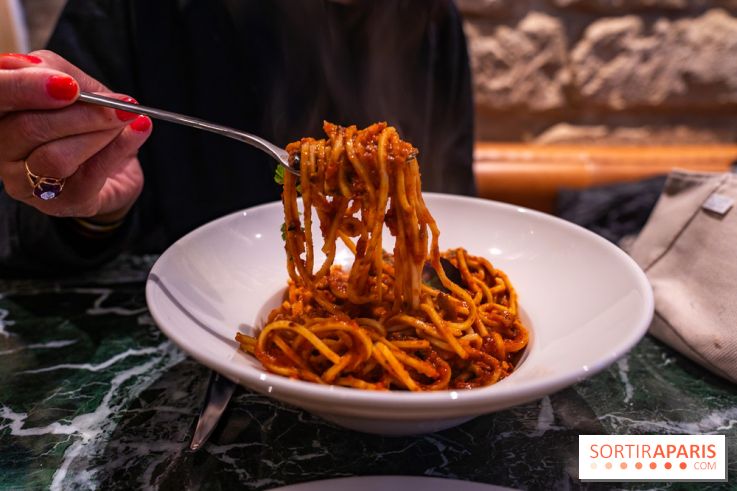 Il Tornello, restaurant de pâtes et pizzas du Marais - Paris 4e - Spaghettis alla puttanesca