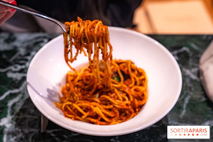 Il Tornello, restaurant de pâtes et pizzas du Marais - Paris 4e - Spaghettis alla puttanesca