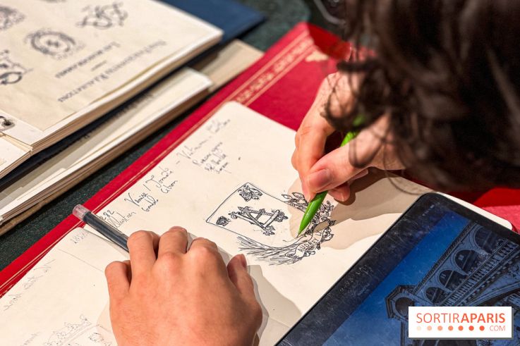 Ex Libris : votre tampon personnalisé et gravé à la main au Bon Marché Rive Gauche pour les fêtes - IMG 3594