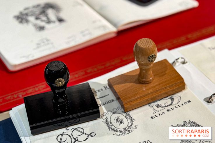 Ex Libris : votre tampon personnalisé et gravé à la main au Bon Marché Rive Gauche pour les fêtes - IMG 3613