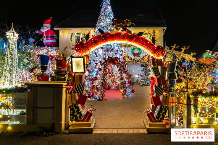 Ce passionné en Essonne transforme son jardin en Village de Noël à visiter gratuitement
