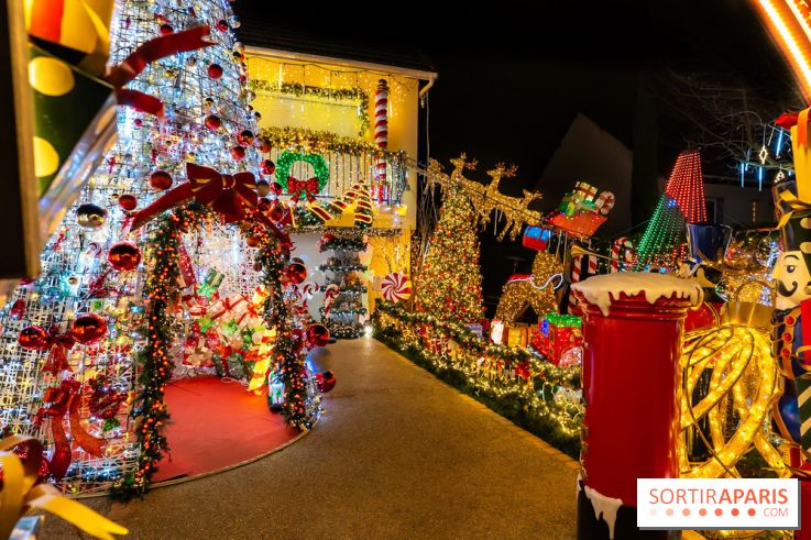 Ce passionné en Essonne transforme son jardin en Village de Noël à visiter gratuitement