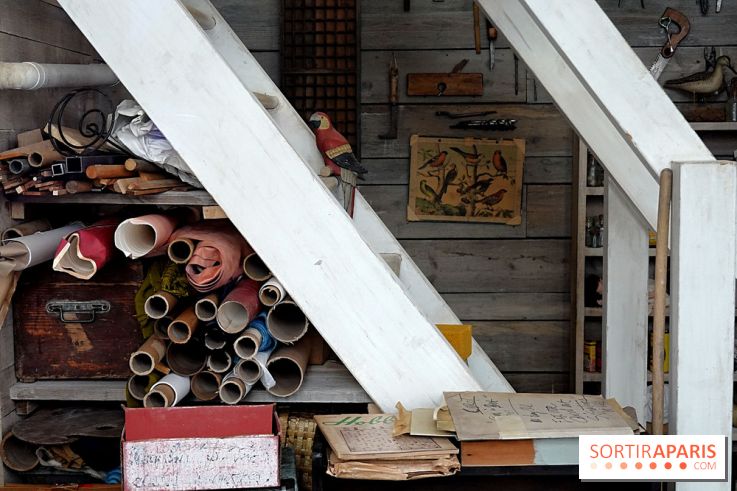 L'atelier de Joseph Cornell recréé par Wes Anderson à la galerie Gagosian