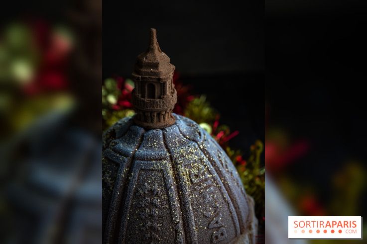 Les bûches de Noël glacées de Bachir spécial dômes parisiens
