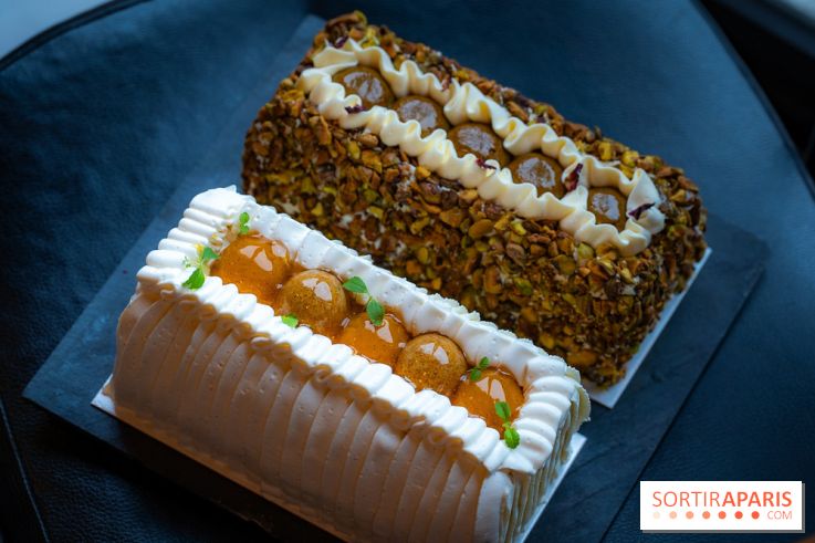 Les bûches de Noël artisanales de Baiman's Cake à Montreuil - photos