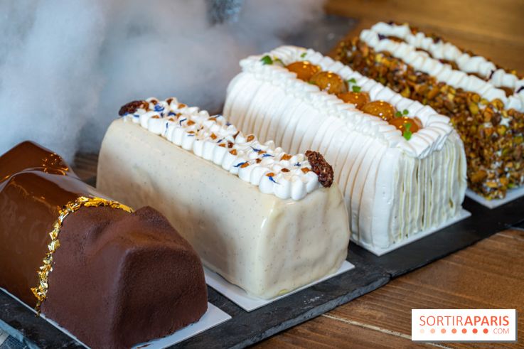 Les bûches de Noël artisanales de Baiman's Cake à Montreuil - photos