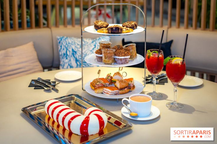 Le tea time de Noël et d'hiver du Printemps Haussmann 2025 - 2026 photos - A7C03232