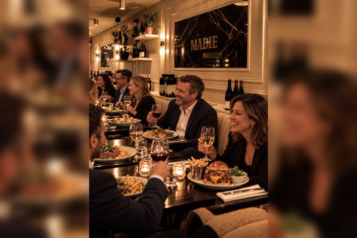 Madie : restaurant français avec terrasse à Paris 8, entre Madeleine et Saint-Lazare