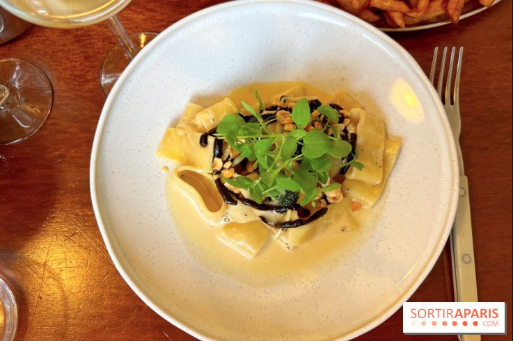 Gramme Paris - Pâtes gorgonzola, épinards