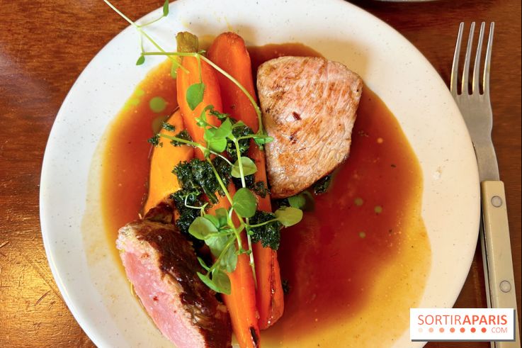 Gramme Paris - Quasi de veau, carottes