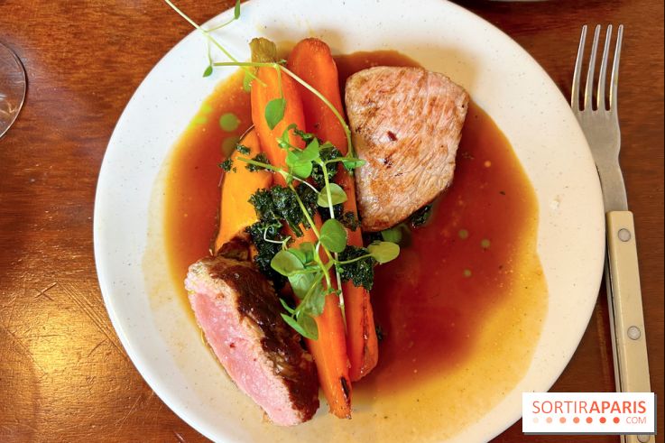 Gramme Paris - Quasi de veau, carottes