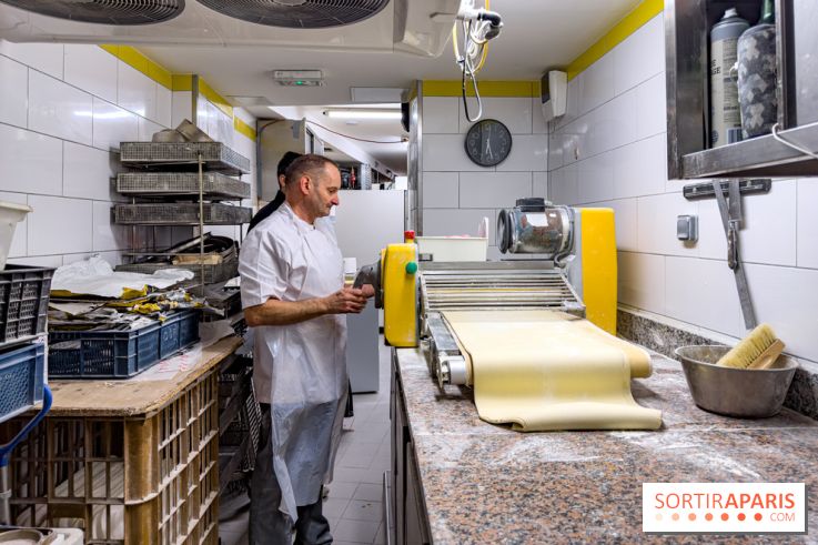 La Galette des Rois 2026 de l'Élysée, fabriquée par la Boulangerie Le Moulin de la Croix Nivert - IMG 7297
