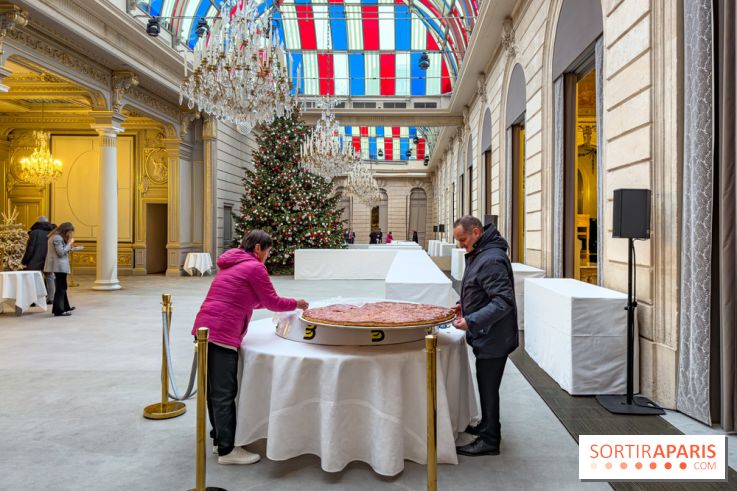 La Galette des Rois 2026 de l'Élysée, fabriquée par la Boulangerie Le Moulin de la Croix Nivert